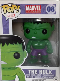 Funko POP! Marvel Universe: The Hulk (Damaged Box)(Small Font) #08