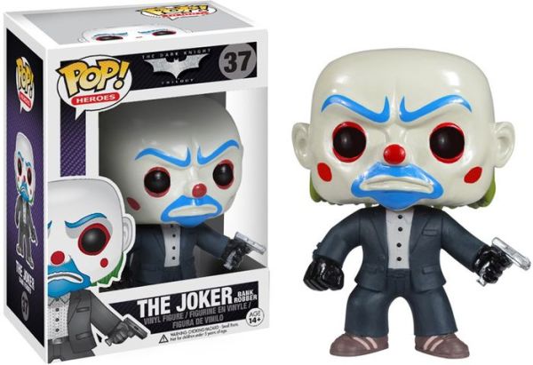 Funko POP! Heroes: The Dark Knight Trilogy - The Joker (Bank Robber)(Damaged Box)[C] #37