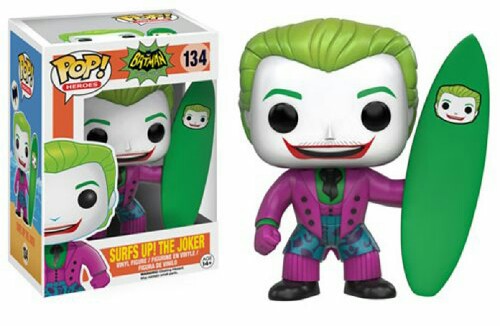 Funko POP! Heroes: Batman Classic TV Series - Surf's Up! The Joker (Damaged Box) #134