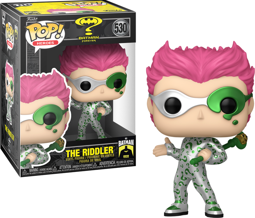 Funko POP! Heroes: Batman Forever - The Riddler [Metallic] #530