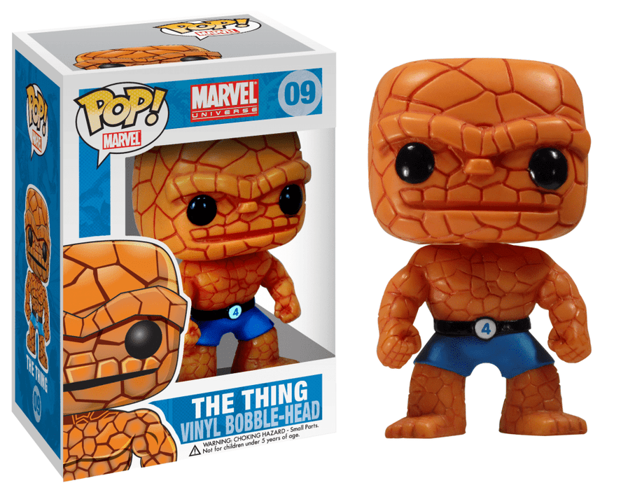 Funko POP! Marvel: The Thing [2013] (Damaged Box) #09
