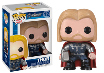 Funko POP! Marvel: Avengers - Thor (Large Font)(Damaged Box) #12