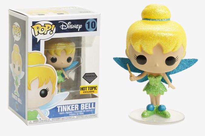 Funko POP! Disney: Tinker Bell (Diamond)(Hot Topic)(Damaged Box) #10