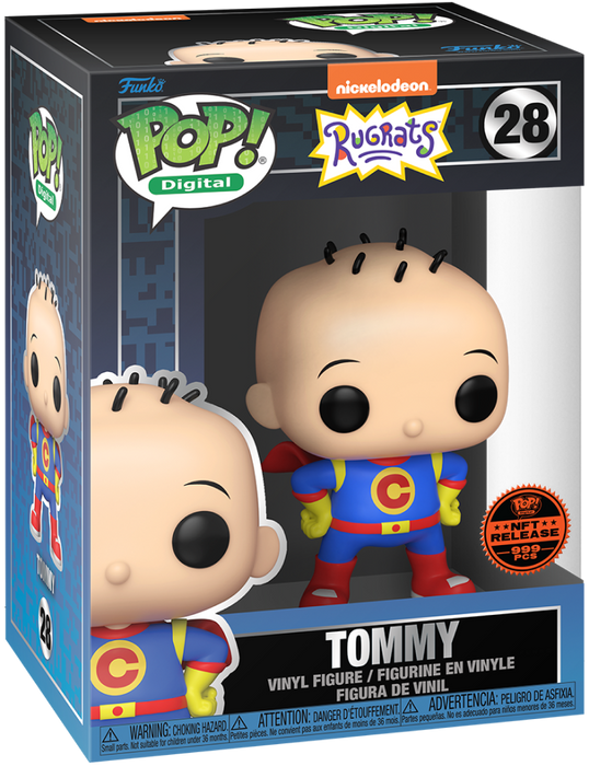 Funko POP! Digital: Rugrats - Tommy (NFT Release)(999 PCS) #28