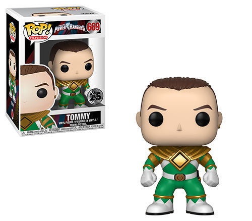 Funko POP! Television: Power Rangers - Tommy [Unmasked] (25 Years) #669