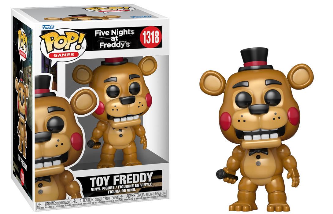 Funko POP! Games: Five Nights at Freddy's - Toy Freddy #1318