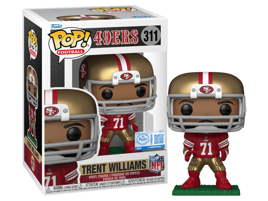 Funko POP! Football: 49ERS- Trent Williams (Funko/Funko Sticker) #311