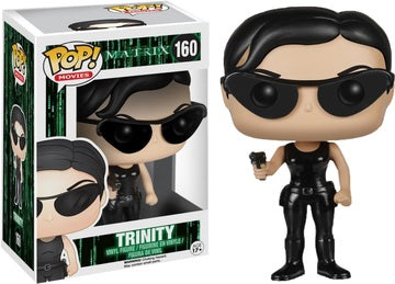 Funko POP! Movies: Matrix - Trinity (Damaged Box) #160