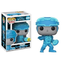 Funko POP! Movies: Disney - Tron (GiTD)(Damaged Box) #489