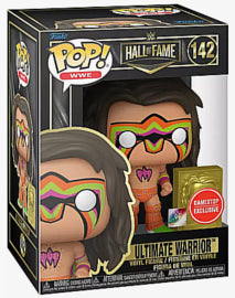 Funko POP! WWE: Hall Of Fame - Ultimate Warrior (Gamestop) #142