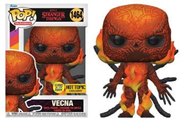 Funko POP! Television: Stranger Things - Vecna (GiTD)(Hot Topic) #1464