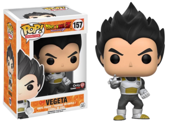 Funko POP! Animation: Dragon Ball Z - Vegeta (GameStop)(Damaged Box) #157