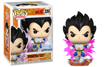 Funko POP! Dragon Ball Z: Vegeta (Galick Gun)(Funko Sticker/Gamestop)(GiTD)(Damaged Box) #2261