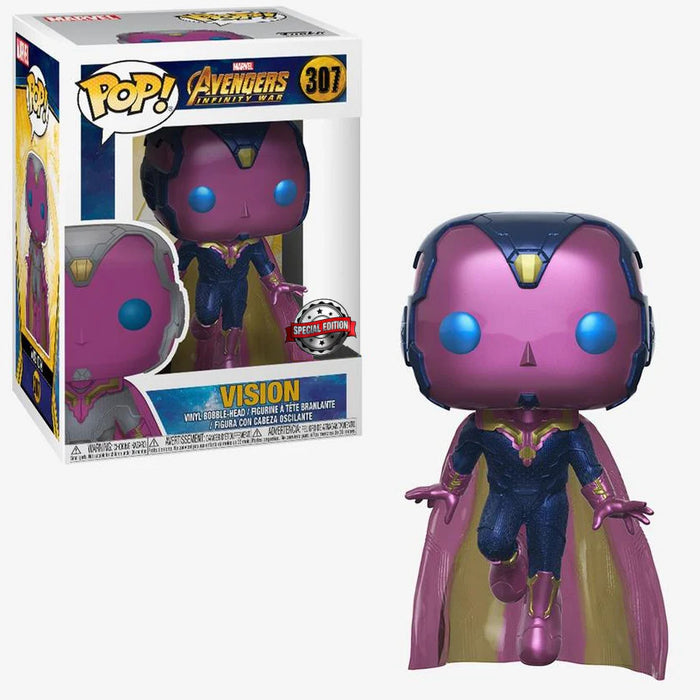 Funko POP! Avengers Infinity War: Vision (Special Edition) #307