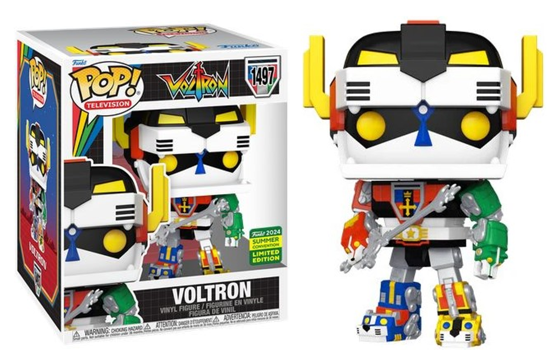 Funko POP! Television: Voltron (2024 Summer Convention)(5000 PCS)(Damaged Box)[6-Inch] #1497