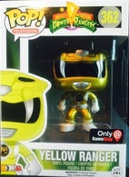 Funko POP! Television: Mighty Morphin Power Rangers - Yellow Ranger [YELLOW Metallic](GameStop)(Damaged Box) #362