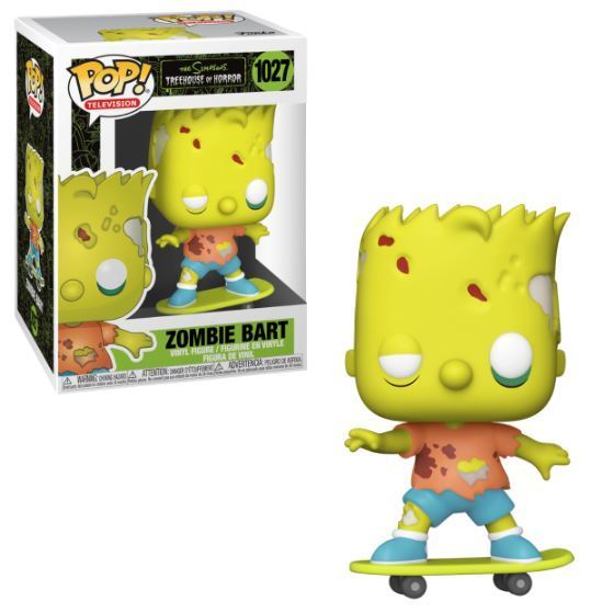 Funko POP! Television: The Simpsons Treehouse of Horror - Zombie Bart #1027