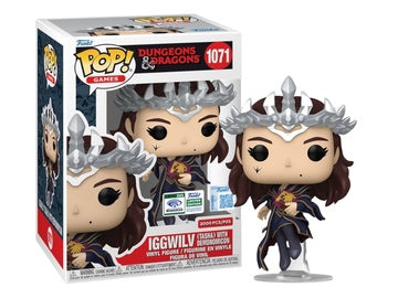 Funko POP! Games: Dungeons & Dragons - Iggwilv Tahsa with Demonomicon (2000 Pcs)(Funko Sticker/2025 Wondercon)(Damaged Box) #1071