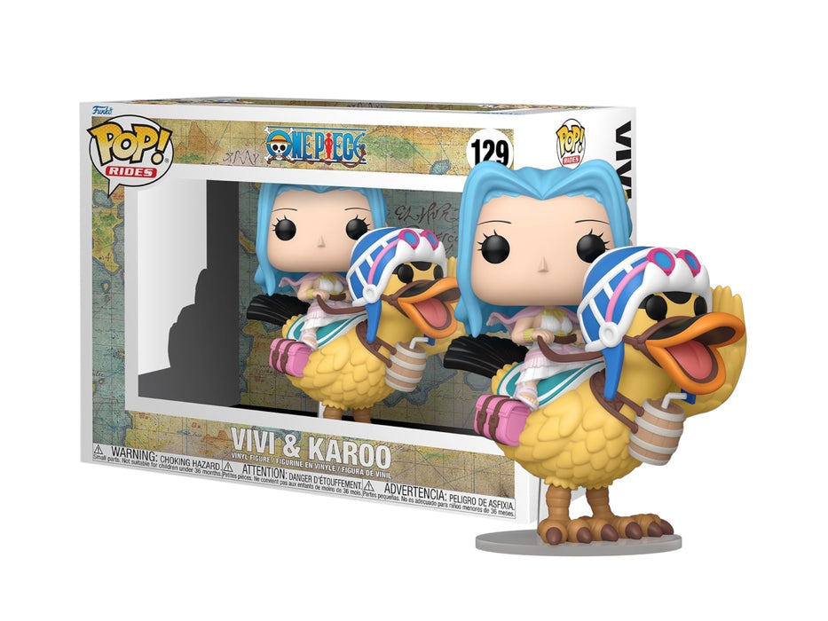 Funko POP Rides! One Piece: Vivi & Karoo (Damaged Box) #129