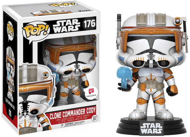 Funko POP! Star Wars: Clone Commander Cody (Walgreens)(Damaged Box)[B] #176