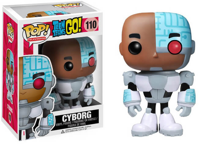 Funko POP! Television: Teen Titans Go - Cyborg (Damaged Box)#110