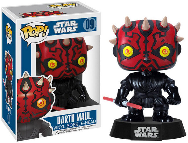 Funko POP! Star Wars: Darth Maul [Blue Box][Small Font] #09