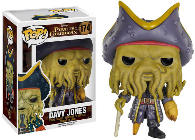 Funko POP! Pirates of The Caribbean - Davy Jones (Damaged Box) #174