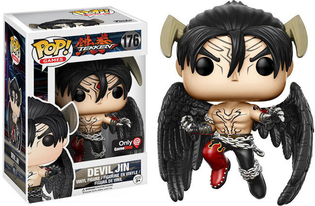 Funko POP! Games: Tekken - Devil Jin (GameStop)(Damaged Box)[B] #176