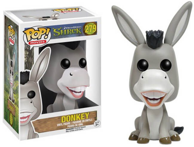 Funko POP! Movies: Shrek - Donkey (Damaged Box) #279