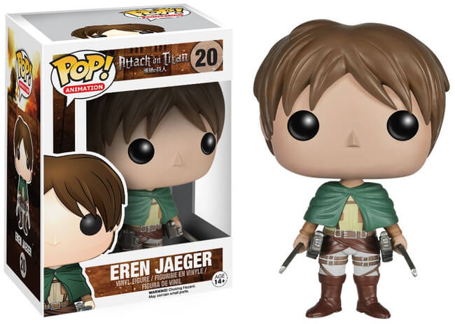Funko POP! Animation: Attack on Titan - Eren Jaeger (Damaged Box) #20