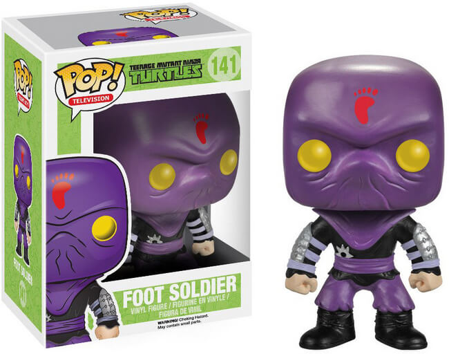 Funko POP! Televison: Teenage Mutant Ninja Turtles - Foot Soldier (Damaged Box) #141