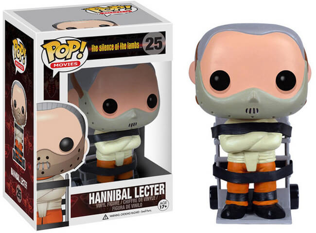 Funko POP! Movies: The Silence of The Lambs - Hannibal Lecter (Damaged Box) #25