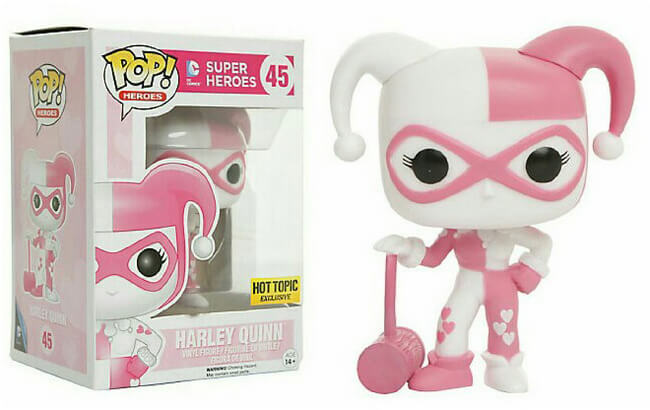 Funko POP! Heroes: DC Super Heroes - Harley Quinn (Hot Topic)(Damaged Box) #45