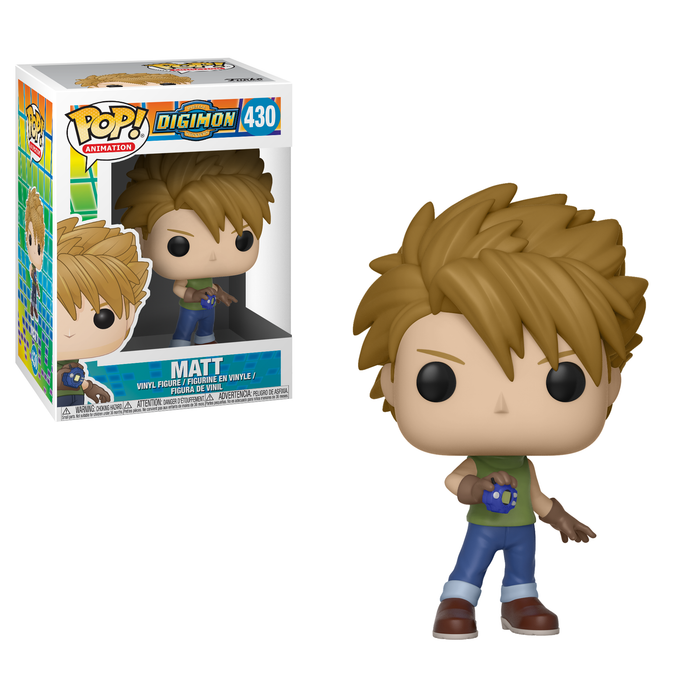 Funko POP! Animation: Digimon - Matt (Damaged Box)[B] #430