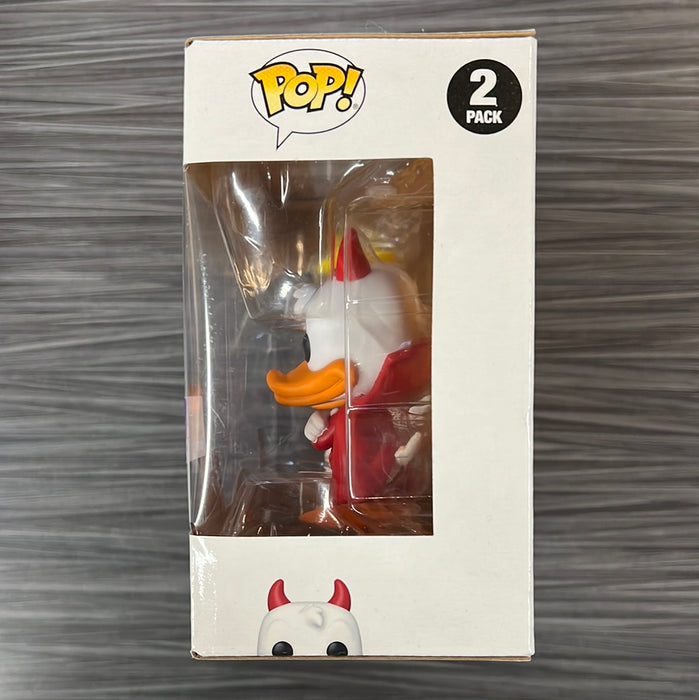 Funko POP! Disney: Donald Duck - Donald's Shoulder Angel & Devil (2022 Wondercon)[2-Pack](Damaged Box)