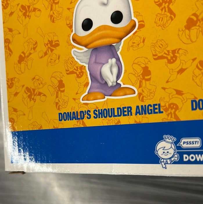 Funko POP! Disney: Donald Duck - Donald's Shoulder Angel & Devil (2022 Wondercon)[2-Pack](Damaged Box)