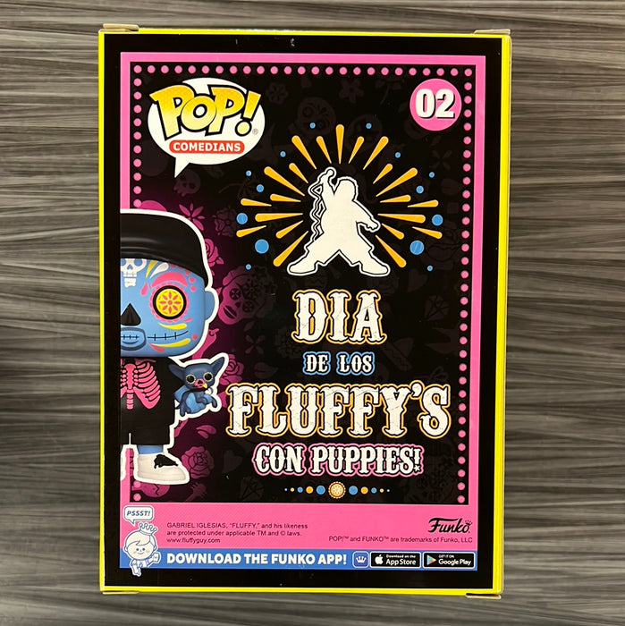Funko POP! Comedians: Gabriel "Fluffy" Iglesias (Black Light)(Signed/Gabriel Iglesias) #02
