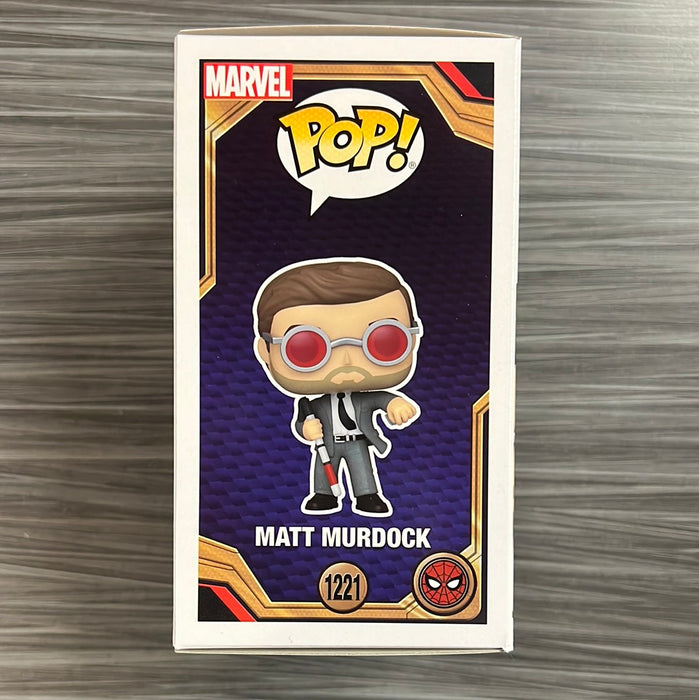 Funko POP! Marvel: Spider-Man No Way Home - Matt Murdock(Entertainment Earth)(Signed/Charlie Cox/JSA) #1221
