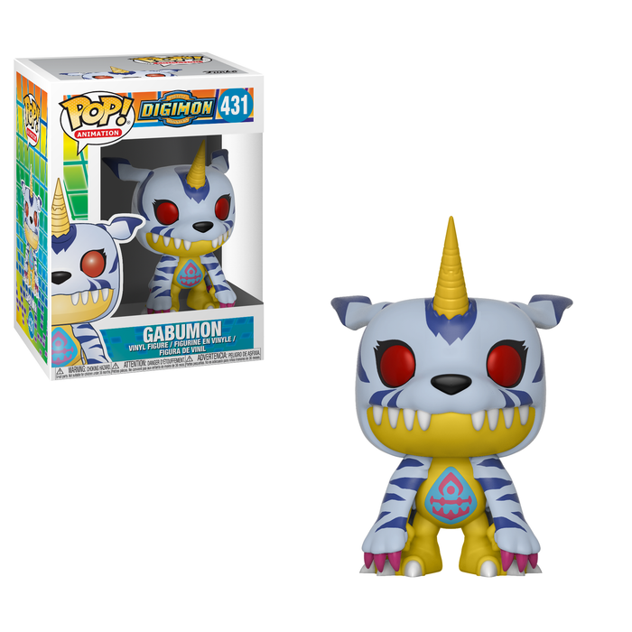 Funko POP! Animation: Digimon - Gabumon (Damaged Box) #431