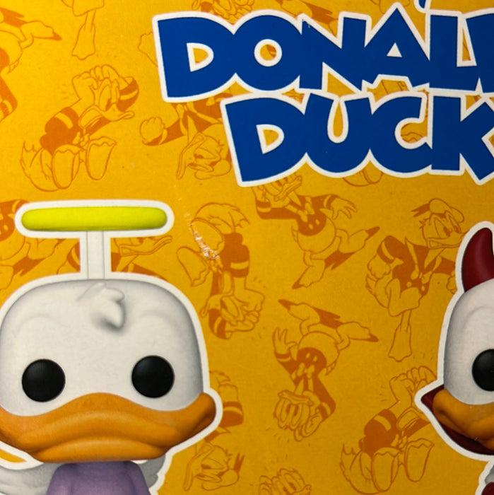 Funko POP! Disney: Donald Duck - Donald's Shoulder Angel & Devil (2022 Wondercon)[2-Pack](Damaged Box)