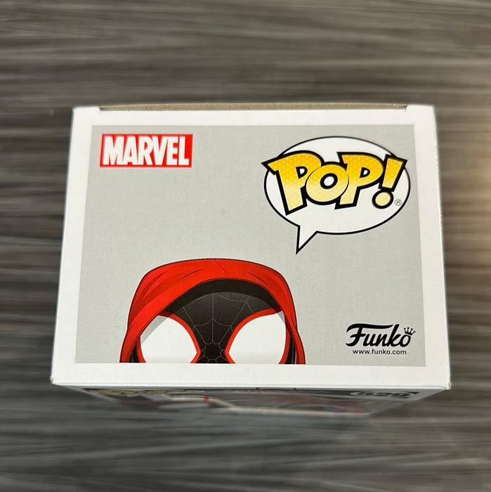 Funko POP! Spider-Man Into The Spider-verse: Miles Morales (PX Previews)(Signed/ Shameik Moore/JSA)[B] #529