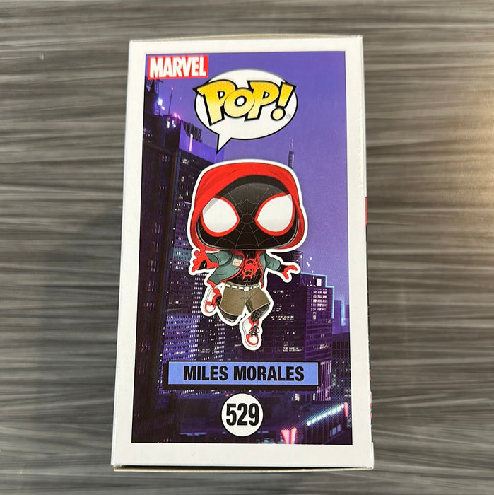 Funko POP! Spider-Man Into The Spider-verse: Miles Morales (PX Previews)(Signed/ Shameik Moore/JSA)[B] #529