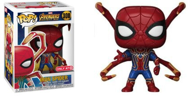 Funko POP! Avengers Infinity War - Iron Spider (Target)(Damaged Box) #300
