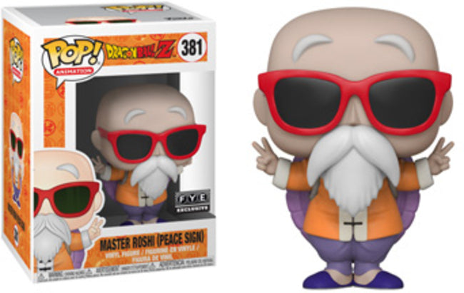 Funko POP! Animation: Dragon Ball Z - Master Roshi (FYE)(Damaged Box) #381