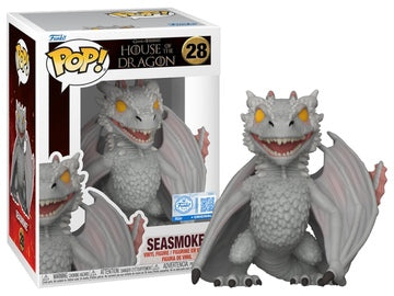 Funko POP! House of The Dragon - Seasmoke (Funko Sticker/ Funko)(Damaged Box) #28