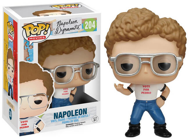 Funko POP! Movies: Napoleon Dynamite - Napoleon (Damaged Box) #204