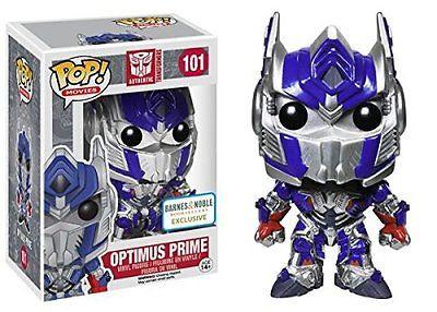 Funko POP! Movies: Authentic Transformers - Optimus Prime [Metallic] (B&N Missing Sticker)(Damaged Box) #101