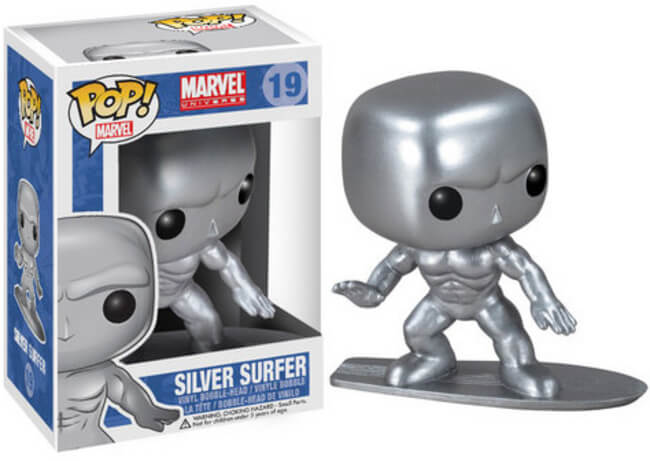 Funko POP! Marvel: Silver Surfer [2015-2016] (Damaged Box) #19
