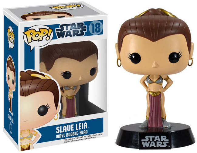 Funko POP! Star Wars: Slave Leia (Damaged Box) #18
