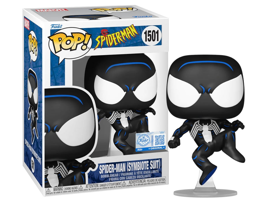 Funko POP! Marvel: Spider-Man [Symbiote Suit] (Target/ Funko Sticker) #1501